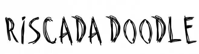 Riscada Doodle  Frei Schriftart Herunterladen