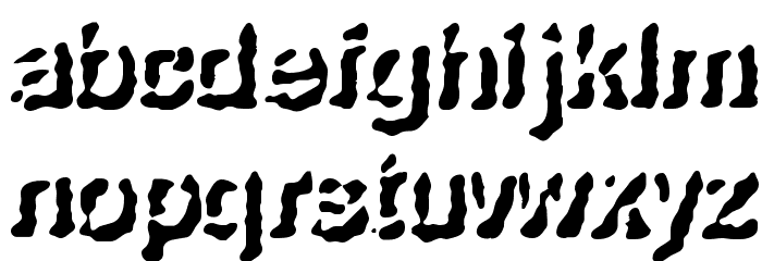 Rise From The Grave Font LOWERCASE