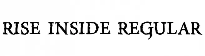 Rise Inside Regular  Fuentes Gratis Descargar