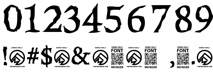 Rise Inside Regular Font OTHER CHARS