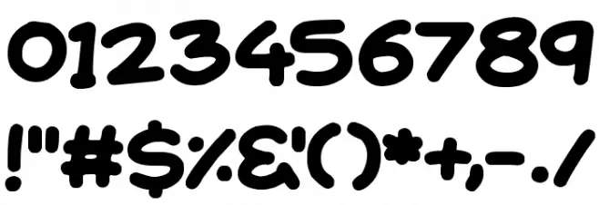 Rise & Shine Font OTHER CHARS