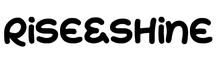 Rise & Shine Font