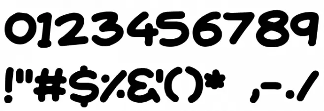 Rise & Shine Fonte OUTROS PERSONAGENS