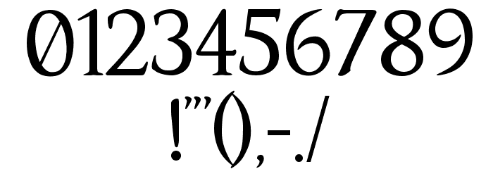 Rise of Kingdom Font OTHER CHARS