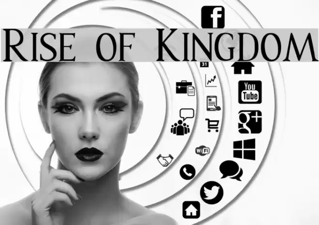 Rise of Kingdom Schriftart examples