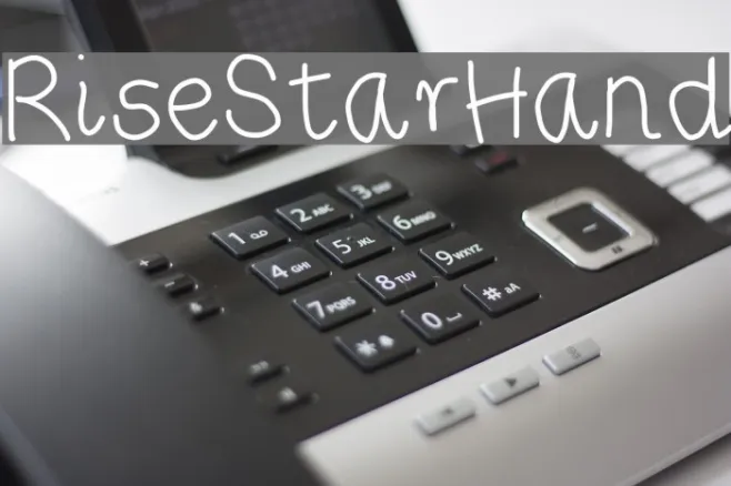 RiseStarHand Example 1
