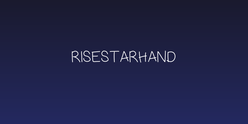 RiseStarHand Social Header