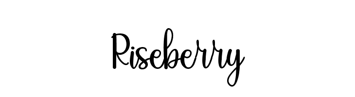 Riseberry Font - FFonts.net