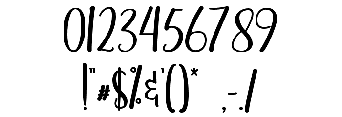 Riseberry Font OTHER CHARS
