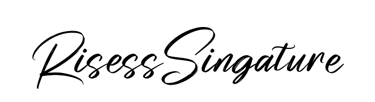 Risess Singature  baixar fontes gratis