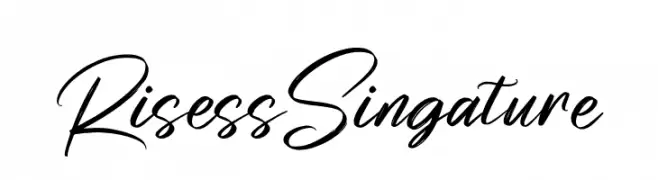 Risess Singature  Fuentes Gratis Descargar