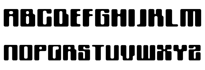 Rishun Black Font UPPERCASE