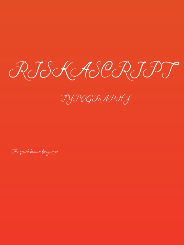 RiskaScript Poster