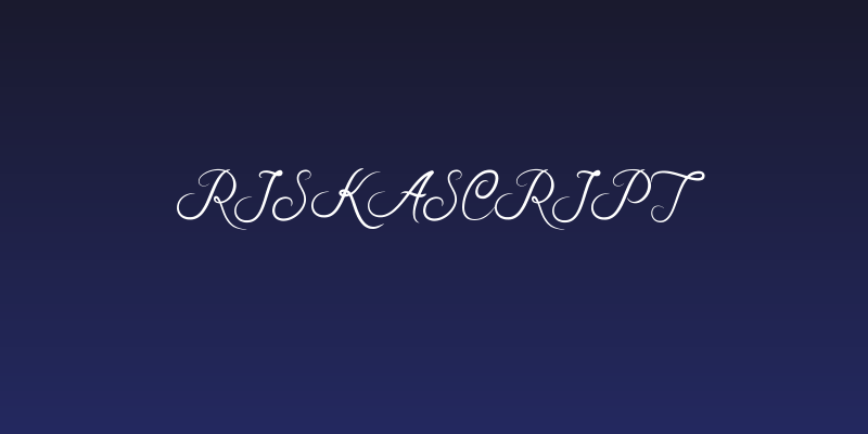 RiskaScript Social Header