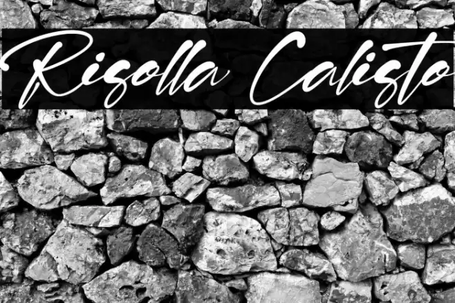 Risolla Calisto Font examples