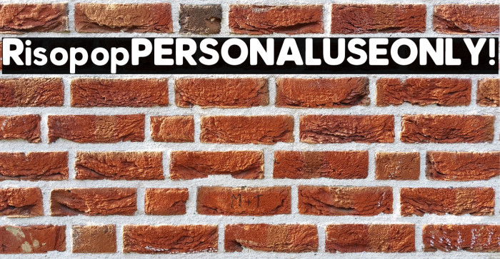 Risopop PERSONAL USE ONLY! Example 1