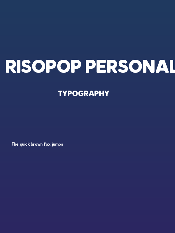Risopop PERSONAL USE ONLY! Poster