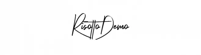 Risotto  Demo  Descarca Fonturi Gratis