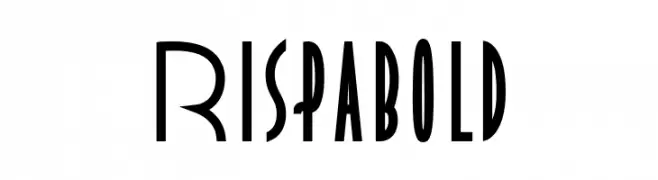 RispaBold  フリーフォントのダウンロード