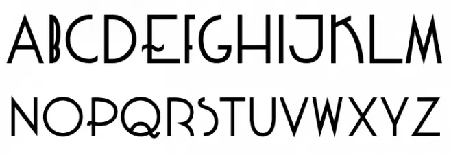 RispaBold Font Litere mari