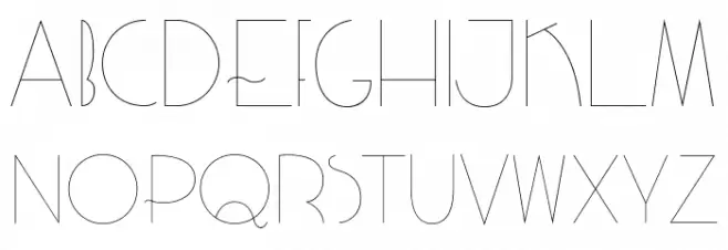 RispaLight Шрифта ВЕРХНИЙ