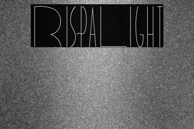 RispaLight Font examples