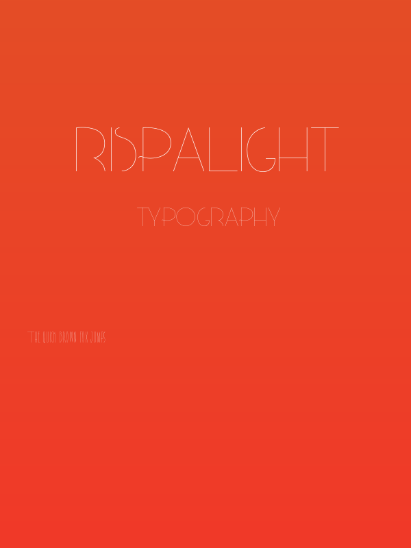 RispaLight Poster