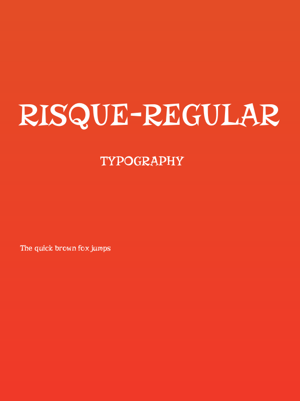 Risque-Regular Poster