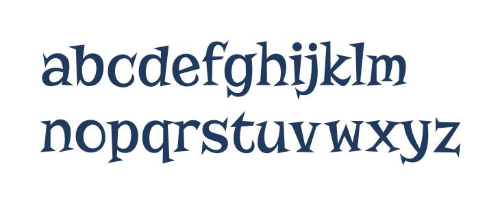 Risque-Regular Lowercase