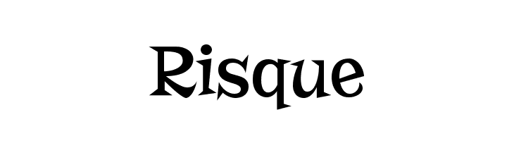 Risque Font - FFonts.net