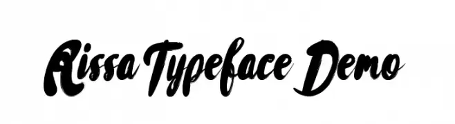 Rissa Typeface Demo 