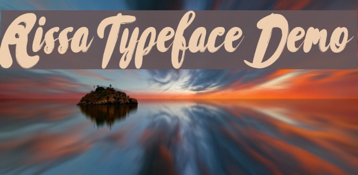 Rissa Typeface Demo フォント examples