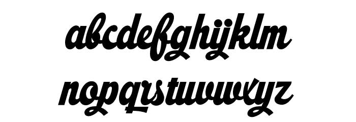 Ristella PERSONAL USE ONLY Font LOWERCASE