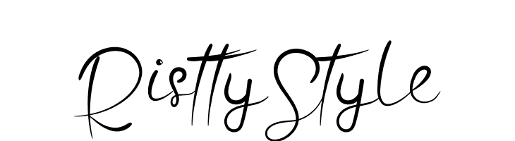 Ristty Style  免费字体下载