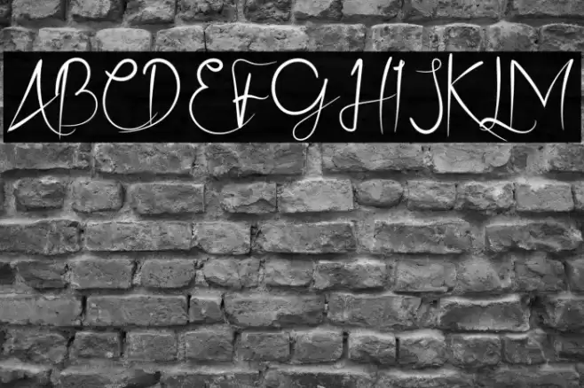 Ristty Style Caratteri examples