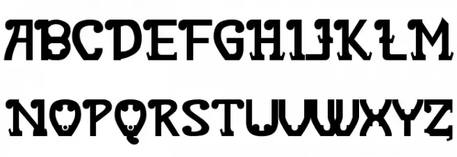 RitaMouse Font Litere mari