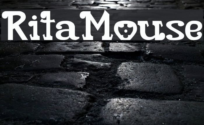 RitaMouse Font examples
