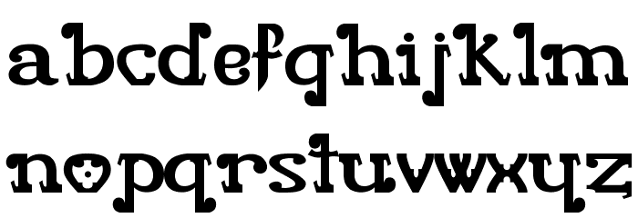 RitaMouse Font LOWERCASE