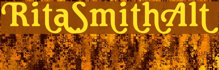 RitaSmithAlt Font examples