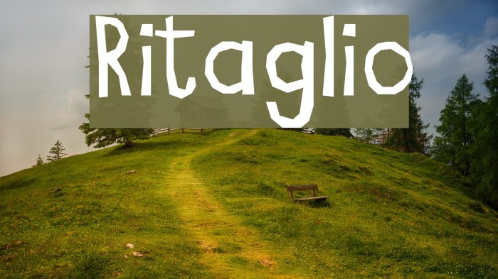 Ritaglio Font examples