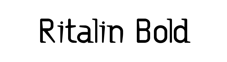Ritalin Bold  Descarca Fonturi Gratis
