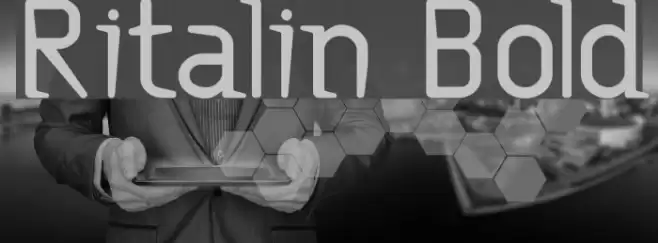 Ritalin Bold Font examples