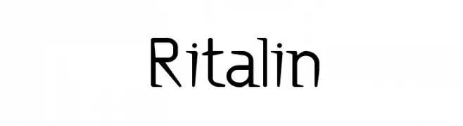 Ritalin  les polices de caractères gratuit tlcharger