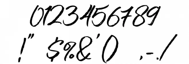 Rithem Font OTHER CHARS