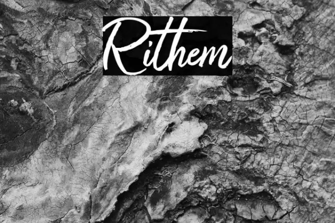 Rithem Font examples