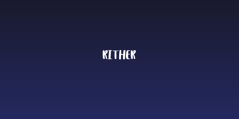 Rither Social Header