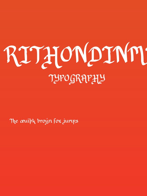 Rithondinmin Poster