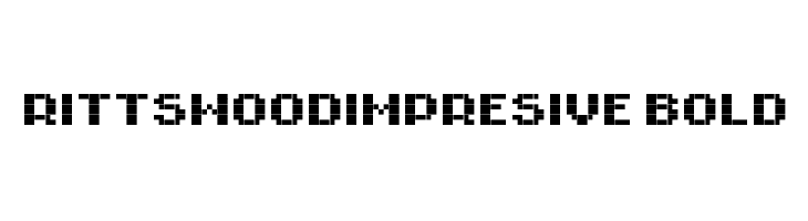 RittswoodImpresive Bold  Free Fonts Download