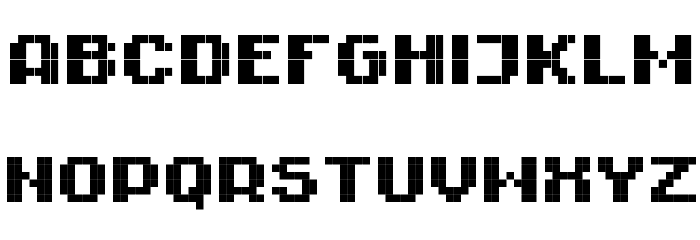 RittswoodImpresive Bold Font LOWERCASE