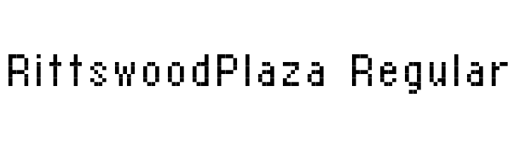 RittswoodPlaza Regular Font